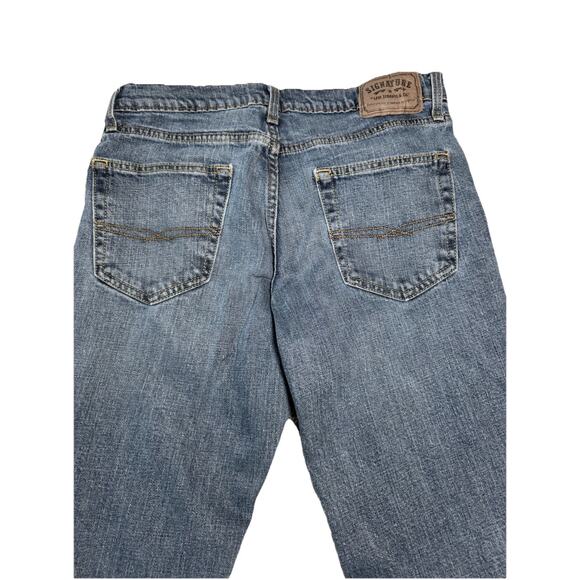 Signature Levi Strauss Athletic Slim Bootcut Jeans Men’s 32x30 (32x27.5) Blue - Picture 8 of 11